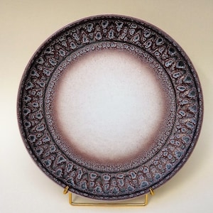 Jean Austruy Mid Century Brutalist style dinner plate