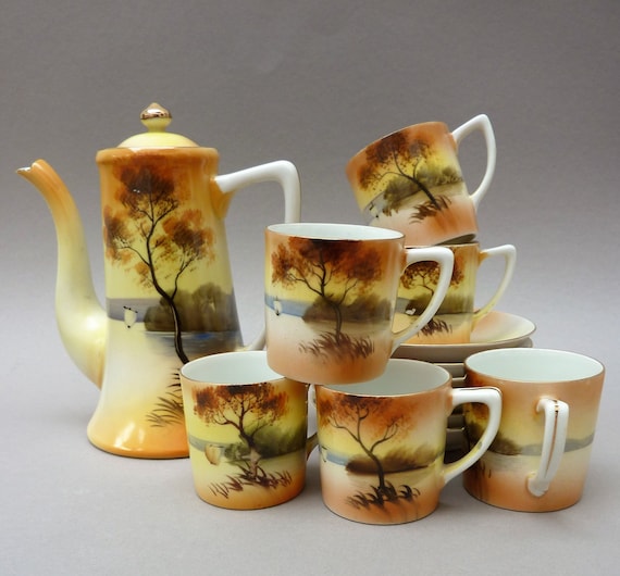 Noritakeノリタケスナックセットティーポット