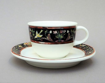 Villeroy & Boch v&b Intarsia Mug Coffee Cup with saucer/saucers 