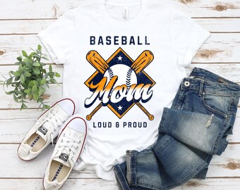 Baseball Mom PNG, Distressed Vintage SVG Shirt Design, Sports Mom Graphic Dtf Transfers