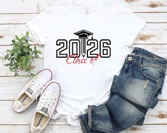 Class of 2026 Graduation Design, Senior TShirt design (DTF Transfer)
