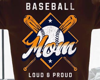 PNG de mamá beisbolera, diseño de camiseta SVG vintage desgastado, transferencias DTF gráficas para mamás deportistas