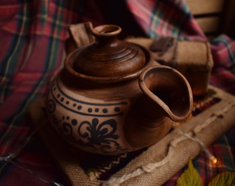 Kettle for brewing tea with warmth and love for you!