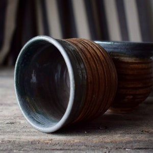 Ceramic Tumbler, Ceramic Coffee Tumbler, Ceramic Cup, Handmade Ceramic Cup, Rustic Tumbler, Coffee Tumbler, Ceramic Glasses, Mom Gift Idea image 4