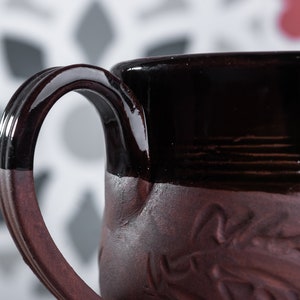 Handmade Cup, Ceramic Coffee Cup, Organic Eco Ceramics, Art Country Style Ceramics, Coffee Mug, Handmade Ceramics, Brown Tea Cup, Gift Idea image 10
