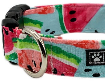 watermelon cat collar