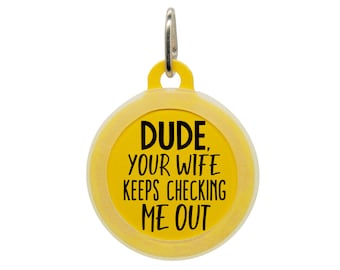 silly dog dog tags