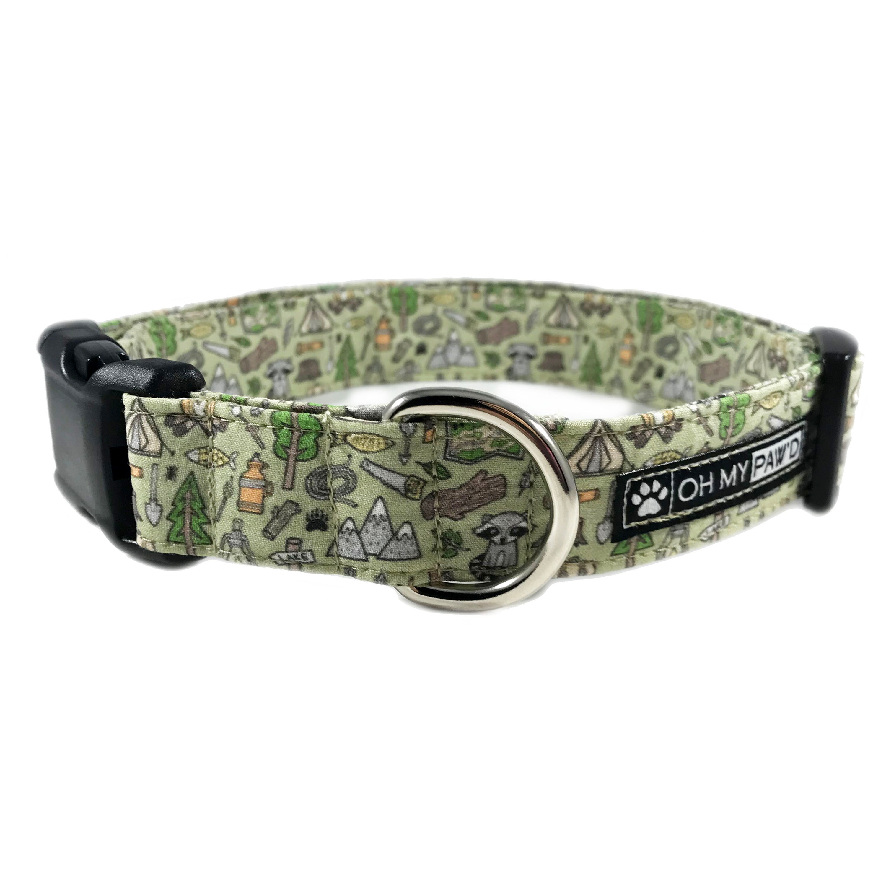 Camp Dog Collar Boy Dog Collar Summer Dog Collar Puppy Etsy