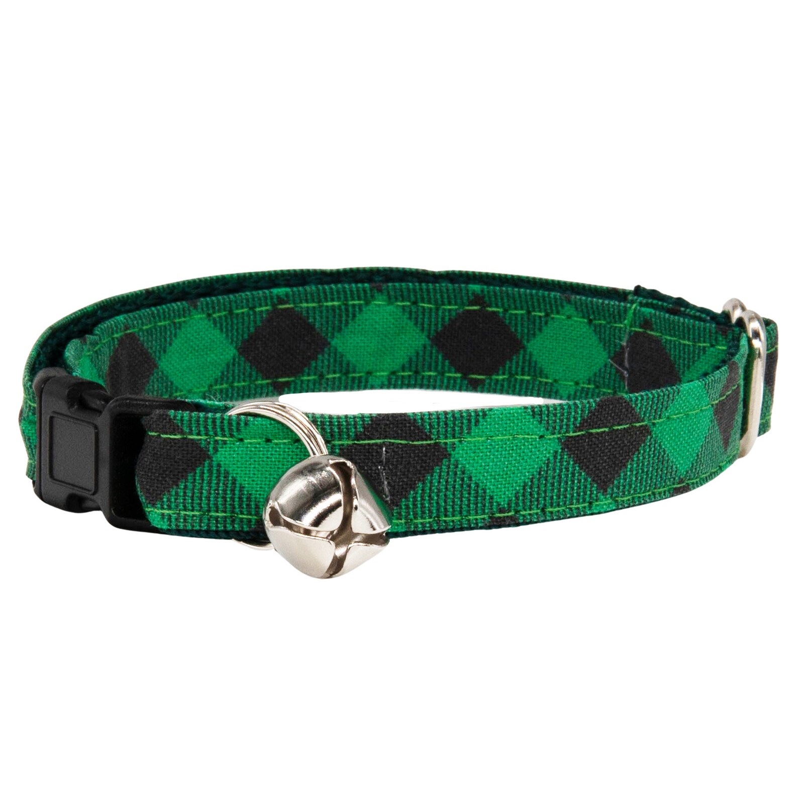 Green Buffalo Plaid Collar Buffalo Plaid Dog Collar Cool St Etsy
