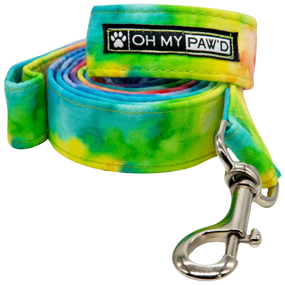 Rainbow Dog Leash for Puppies Soft Dog Leash Tie Dye Soft Etsy