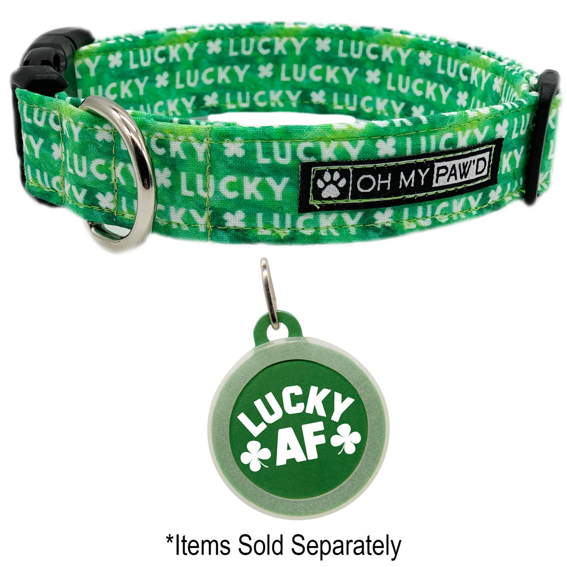 St. Patricks Day Dog Collars Lucky Dog Collar for Boy Dogs Etsy