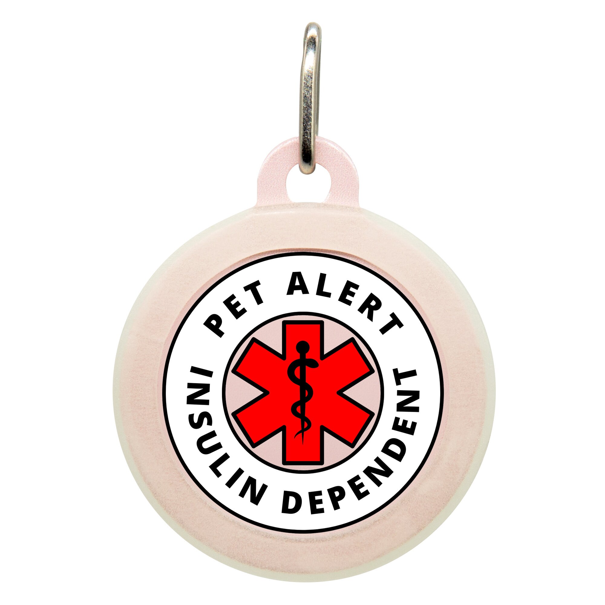 Diabetic dog tag hot sale