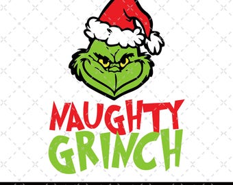 The Grinch Bundle, Grinch Clipart Files, Grinch Christmas Svg, Files for Cricut & Silhouette Digital File