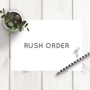 Rush Order