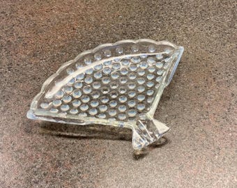 Fenton Opalescent Dish Hobnail Ashtray or jewelry glass dish