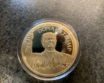 President Donald Trump Challenge Coin from Collection #H09817