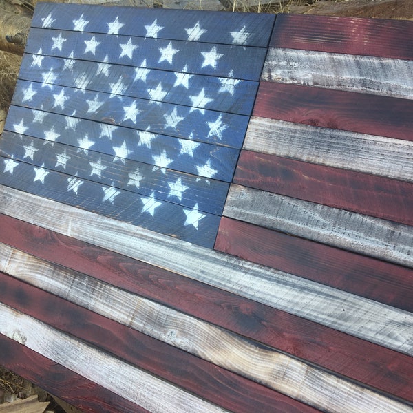 Wooden American Flag, Wood American Flag, American Flag, American Flag Art, Rustic American Flag, Wood Flag, Wooden Flag, American Flag Wood
