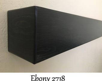 SMOOTH fireplace mantel ANY size ANY color 48", 54", 60", 66", 72", 78", 84" floating shelf, mantel shelf, fireplace mantle
