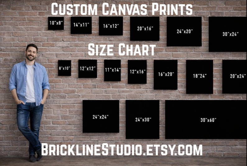 Custom Family Photo Canvas Print - Personalized Home Décor, Canvas Print From Your Photo, Family Wall Art, Custom Photo Canvas image 1