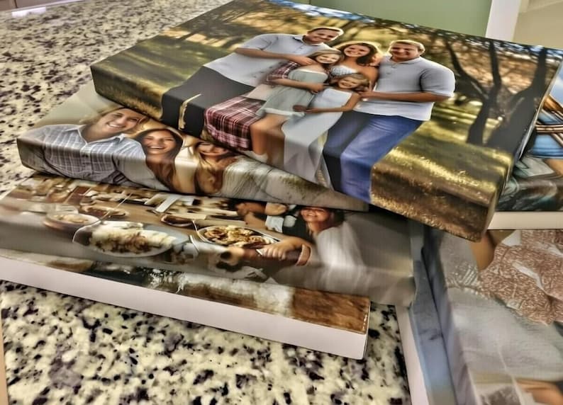 Custom Family Photo Canvas Print - Personalized Home Décor, Canvas Print From Your Photo, Family Wall Art, Custom Photo Canvas image 10