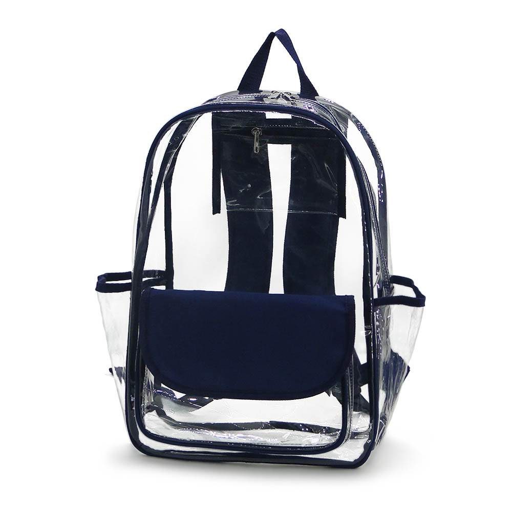 Monogram Ultra Clear PVC Backpack With Polyester Trim  display picture 1