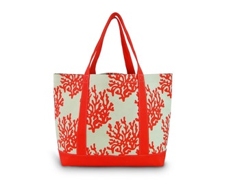 Personalized Canvas Tote Bag: Custom Embroidered Tote