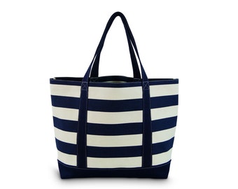 Personalized Canvas Tote Bag: Custom Embroidered Tote