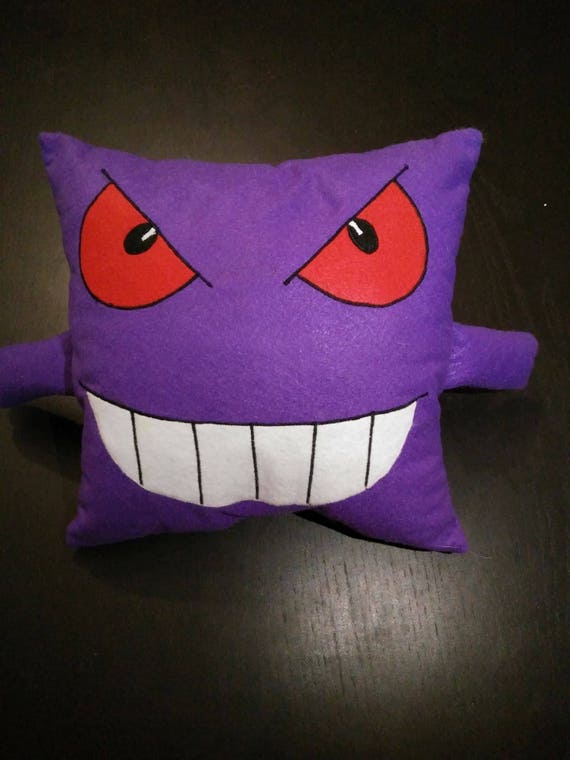 Gengar Peluche Pokemon, Gengar Stuffed Animal, Plush Gengar Pokemon