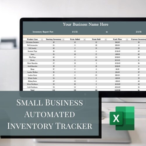 Used, Small Business Inventory Tracker for sale  