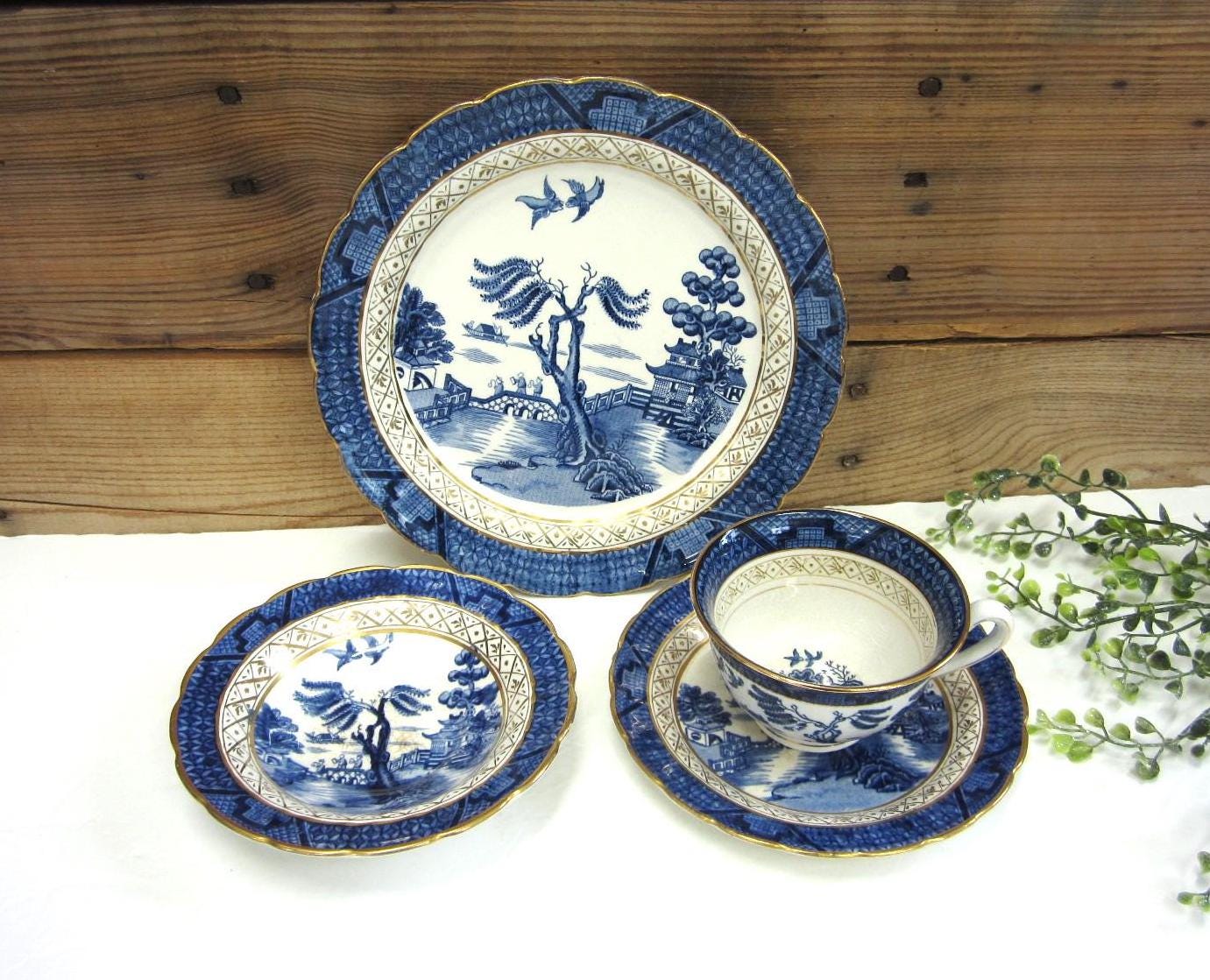 Booths Real Old Willow - Etsy