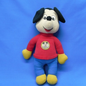 1970&#39;s Stuffed Mickey Mouse Doll, 1976 Knickerbocker Mickey Mouse