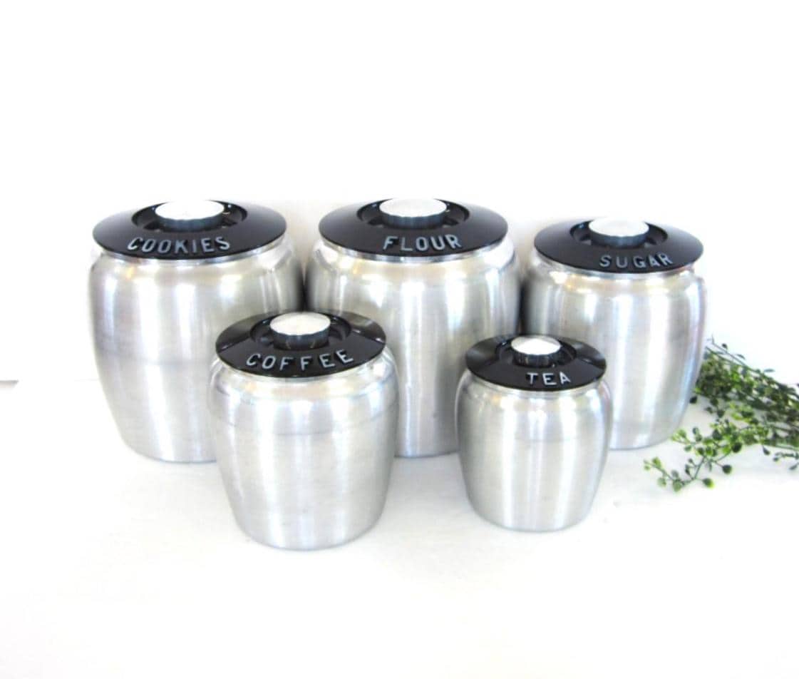 Kromex Cookie Jar - Etsy
