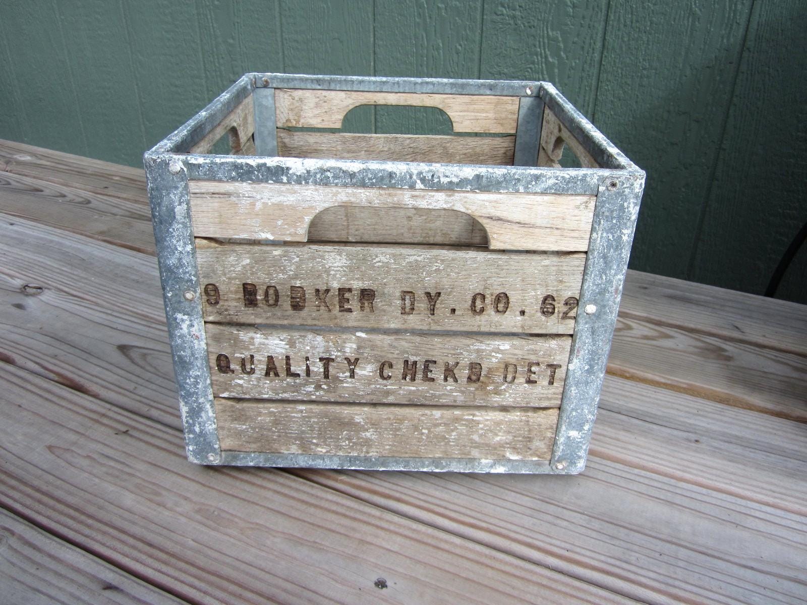 1960s Milk Crate - Etsy