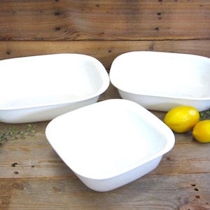 CorningWare Simply Lite Casserole Dishes or Lasagna Pans, Lightweight 1.5, 2, & 3 Quart Bakeware
