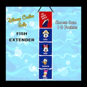 Fish Extender Fab Five 1, 2, 3, 4 or 5 pocket