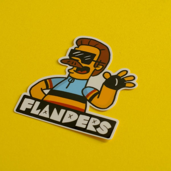 Fietssticker VLAANDEREN **LAAG VOORRAAD**