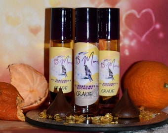 CRAVE - Oil Perfume / Attar/ Sweet Orange - Chocolate Fragrance