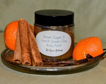 Brown Sugar and French Green Clay Scrub