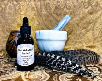 Black Walnut Hull Tincture - 8 month extract - strong