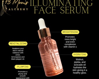 Illuminating Face Serum - with vitamins E & C