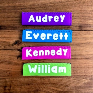 Popsicle Holder- Custom Popsicle Holder- Freeze Pop Holder- Summer - Personalize Me