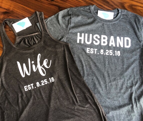 husband and wife shirts