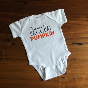 Little Pumpkin- Fall Baby Outfit - Pumpkin Baby- Baby Outfit