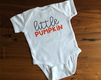 Little Pumpkin- Fall Baby Outfit - Pumpkin Baby- Baby Outfit