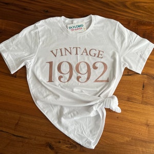 vintage {insert year here}- birthday shirt- birthday gift- birthday tee- vintage