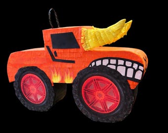 Handmade Bull Monster Truck Pinata 24"