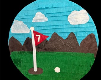 Anpassad golfpiñata 18”