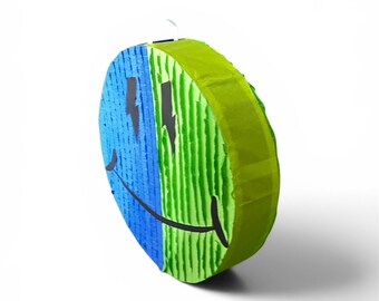 Custom happy face pinata 18”