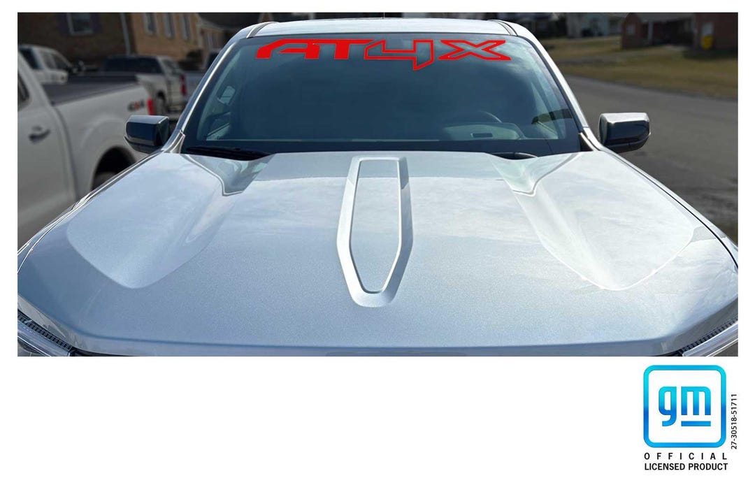 2023-2026 GMC Canyon Red AT4X Windshield Banner Decal - Etsy