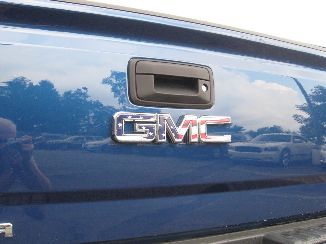 2014 2015 2016 2017 GMC Canyon Truck American Flag Tailgate | Etsy